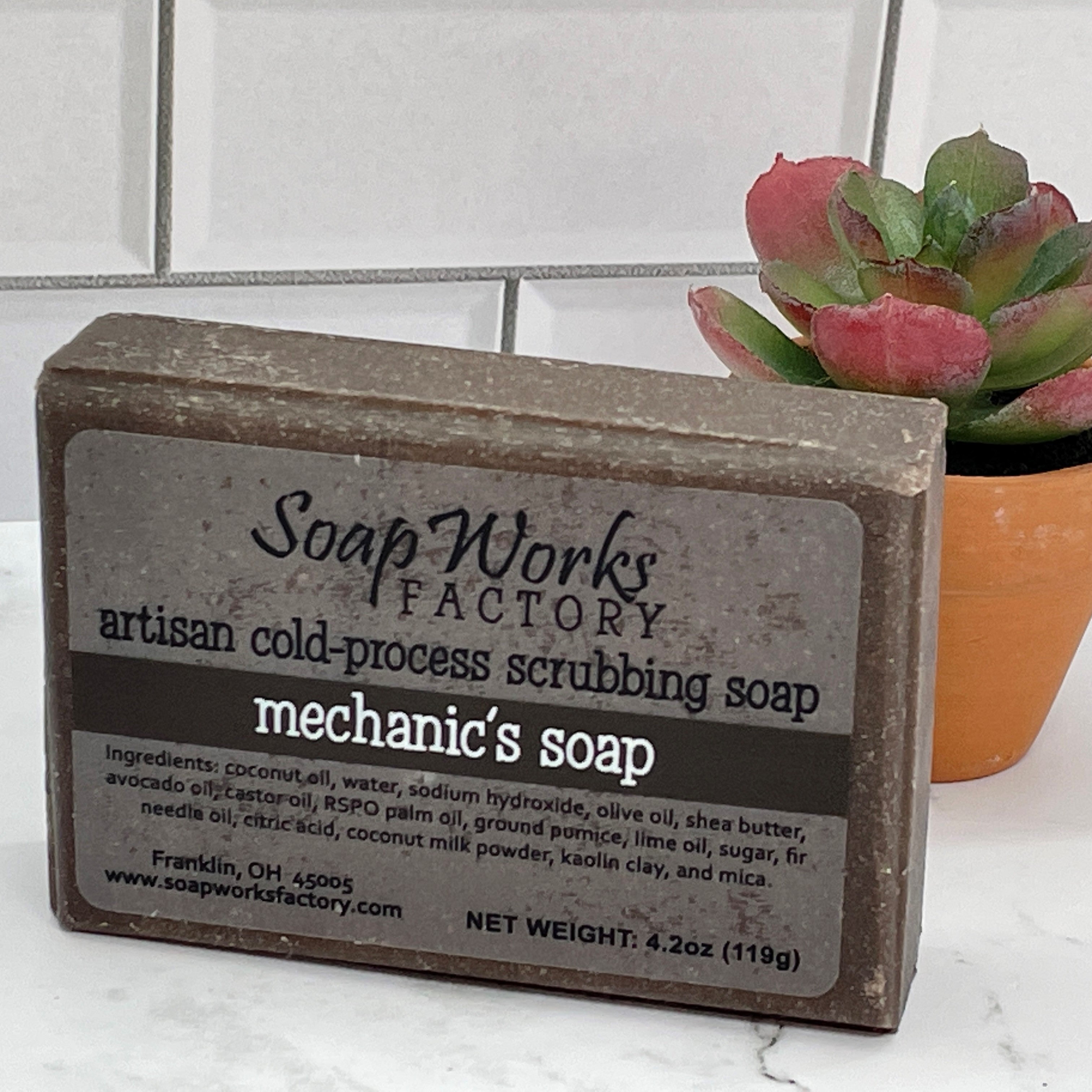 Handmade Natural Mechanics Soap – Soapworks Factory